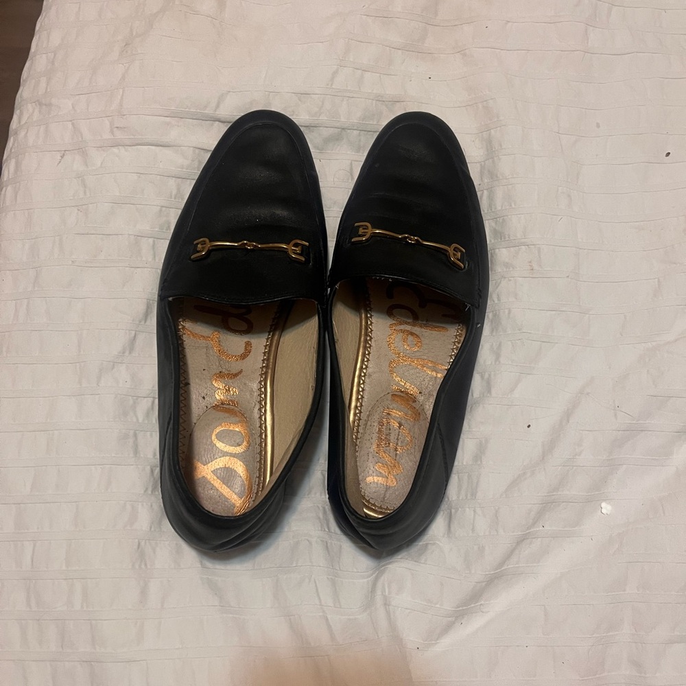 Sam Edelman Black Leather Shoes